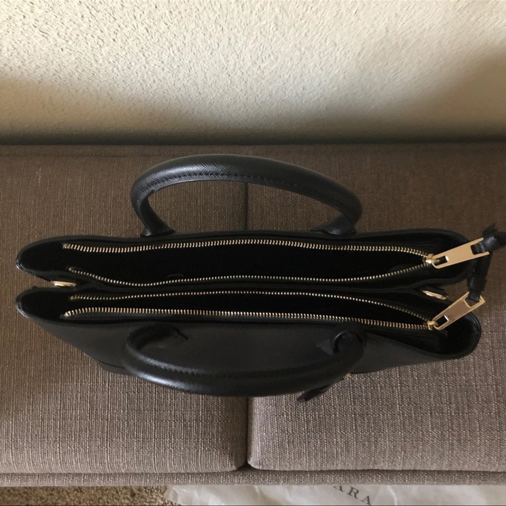 ZARA Basic Collection Satchel - Picture 5 of 12